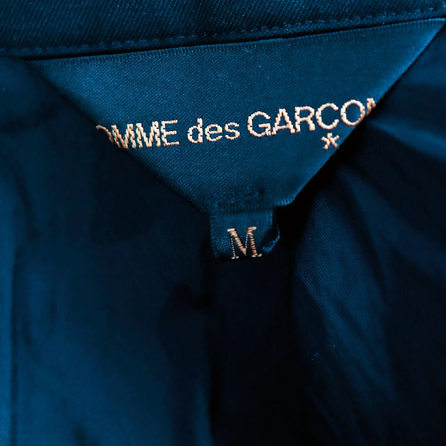 2010 Comme des Garcons Ruched Avant Garde Black Coat