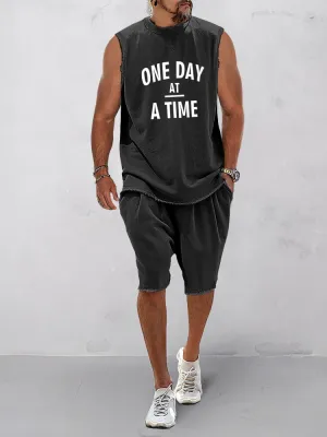 Athleisure 100% Cotton Tank Top Set