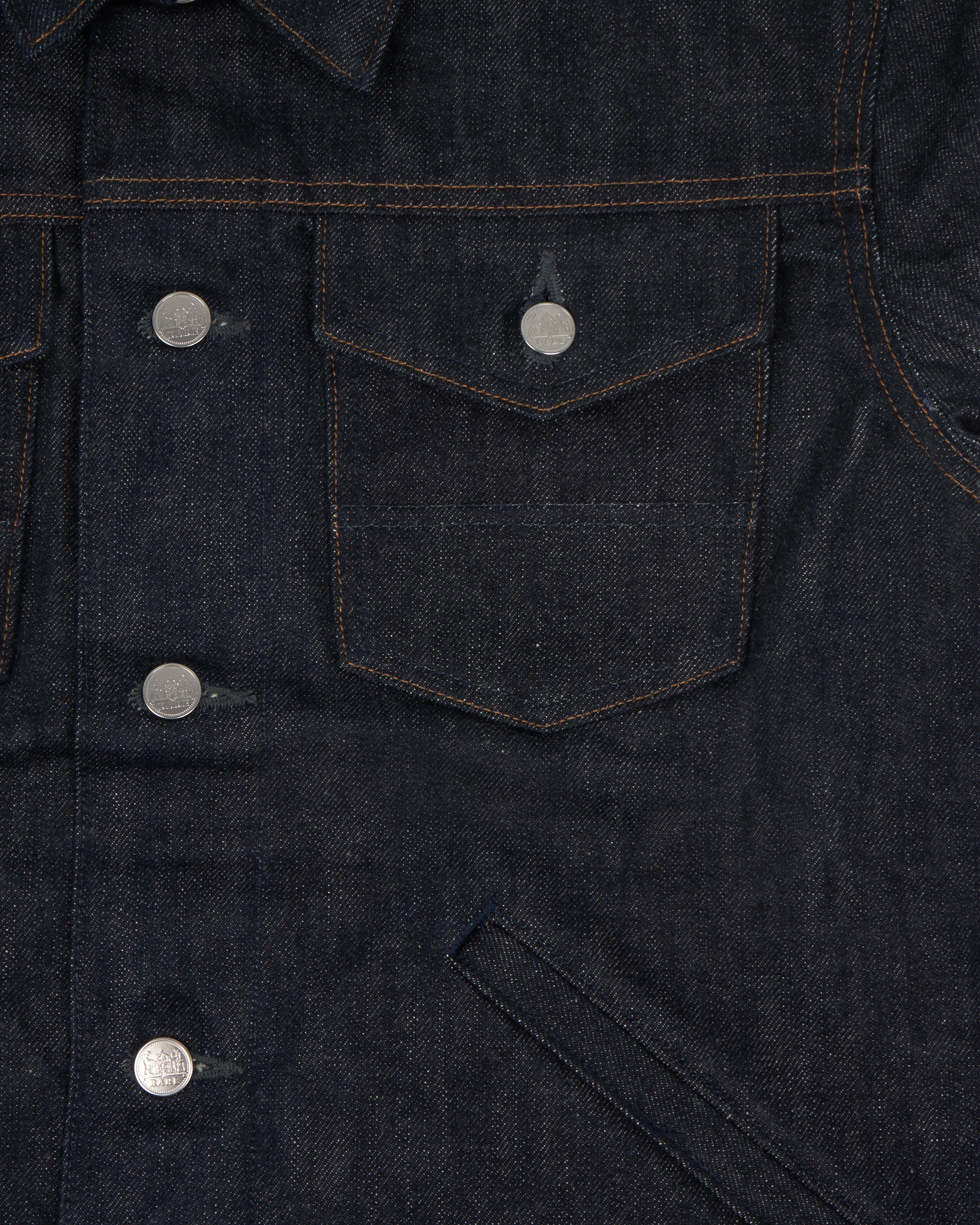Big John RARE R609 Denim Jacket - 15.5oz Unsanforized Selvedge Denim
