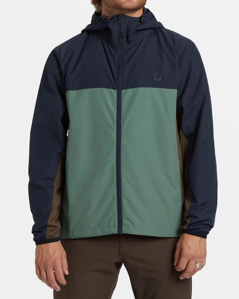 Billabong Transport Windbreaker Jacket - HUNTER