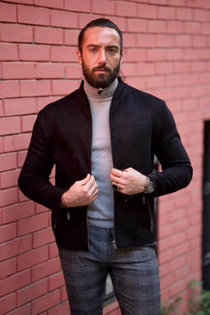 Black Nubuck Jacket