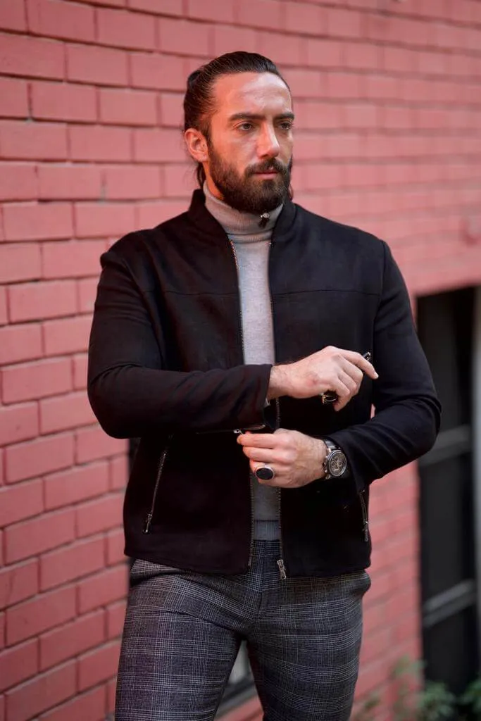 Black Nubuck Jacket