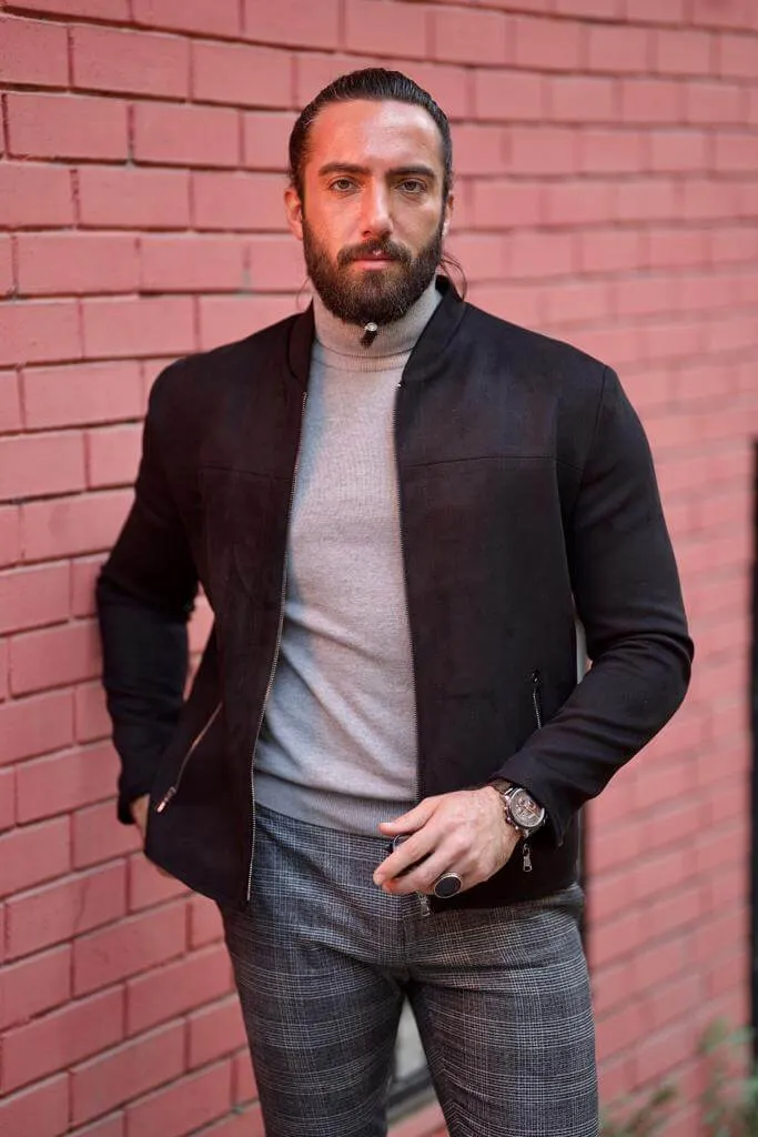 Black Nubuck Jacket