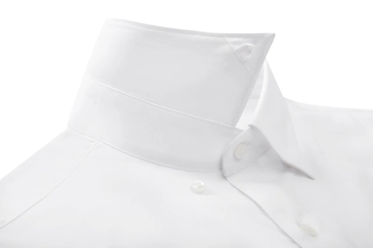 Cool Touch Stretch Poplin Shirt in Smart Fit with Chest Pocket