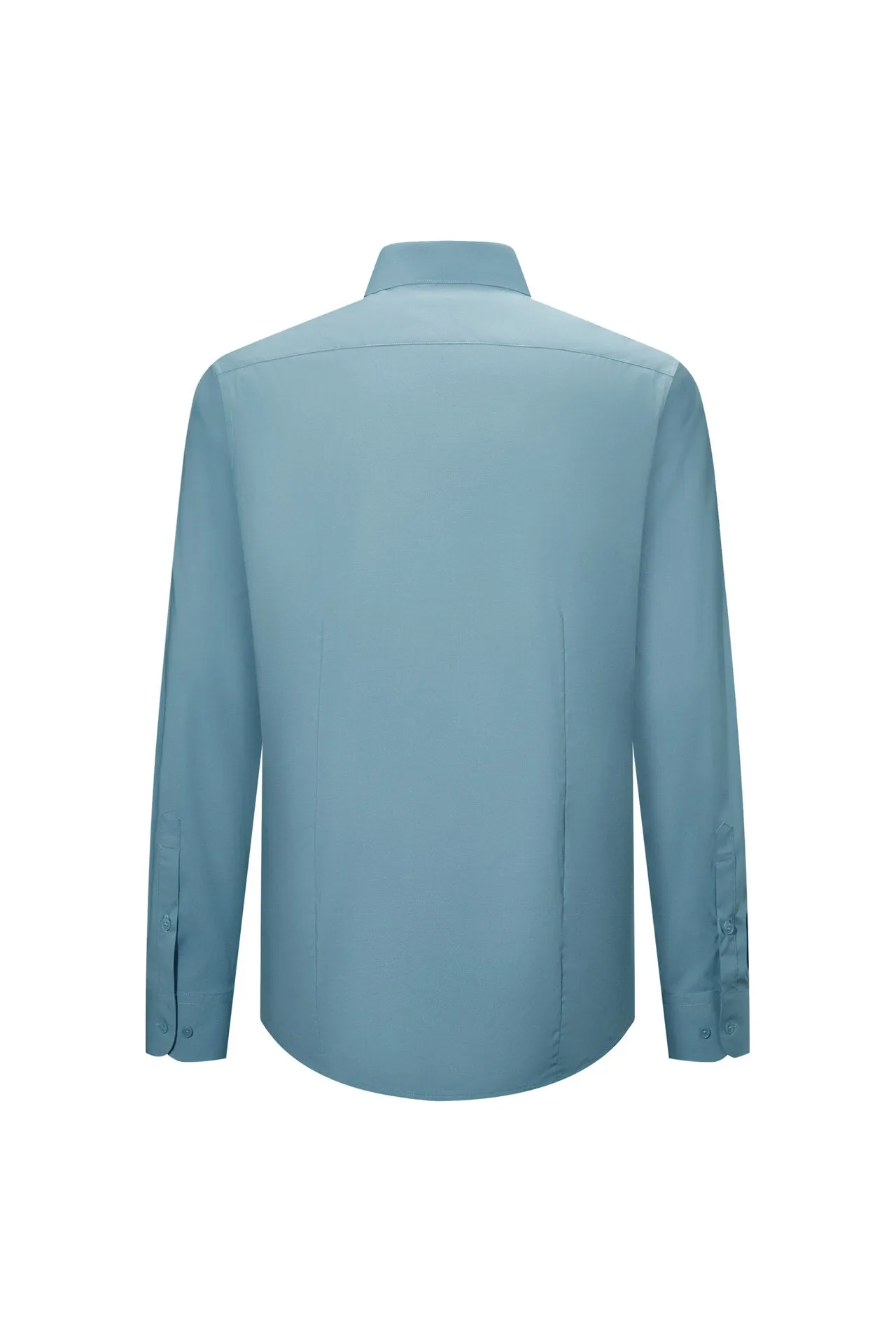 Cool Touch Stretch Poplin Shirt in Smart Fit with Chest Pocket