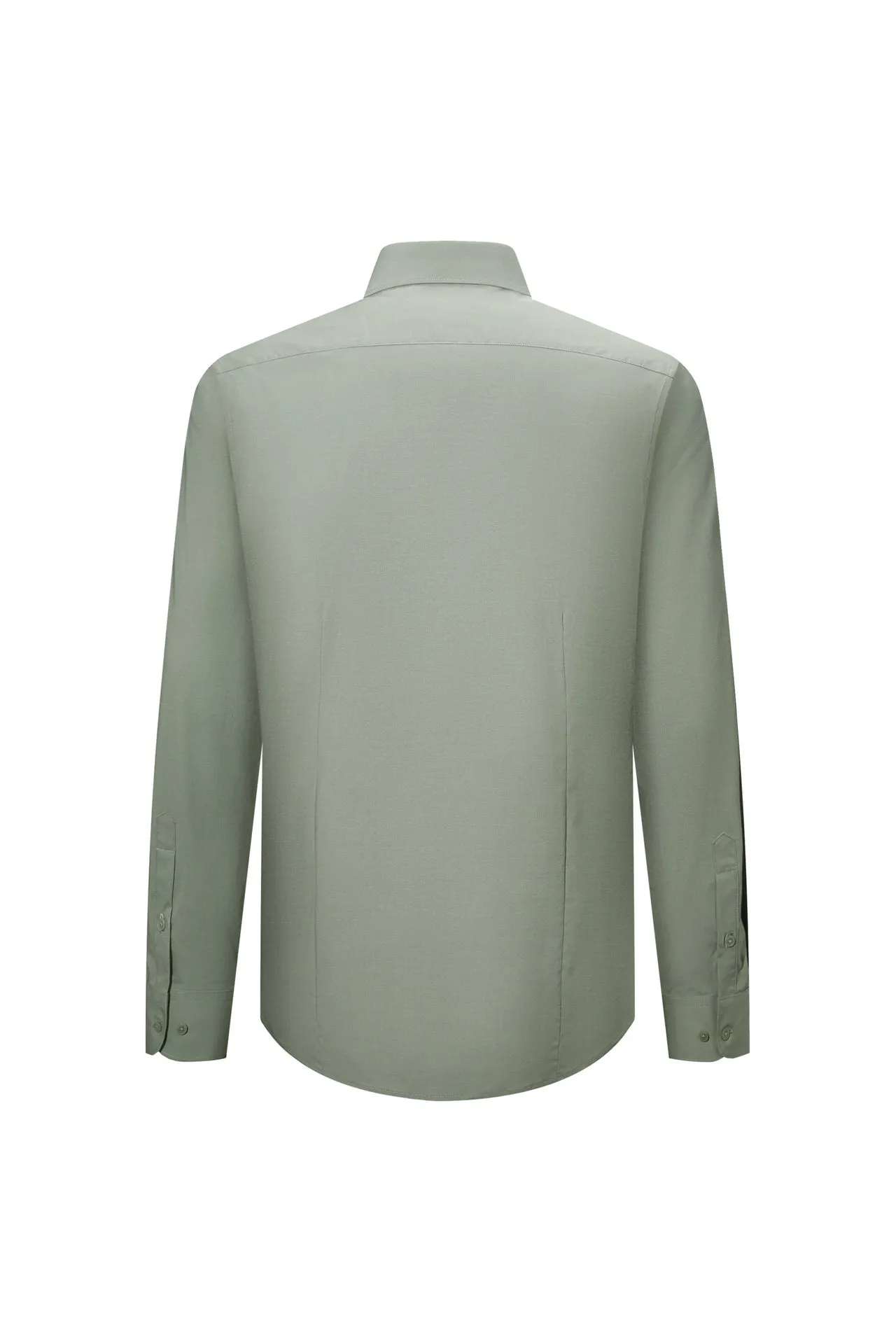 Cool Touch Stretch Poplin Shirt in Smart Fit with Chest Pocket