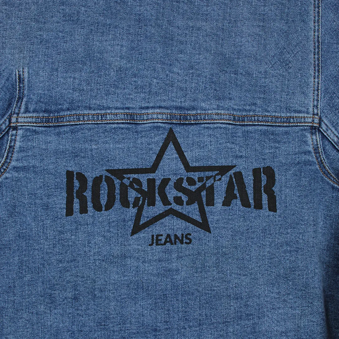 Denim Trucker Jacket Medium Blue
