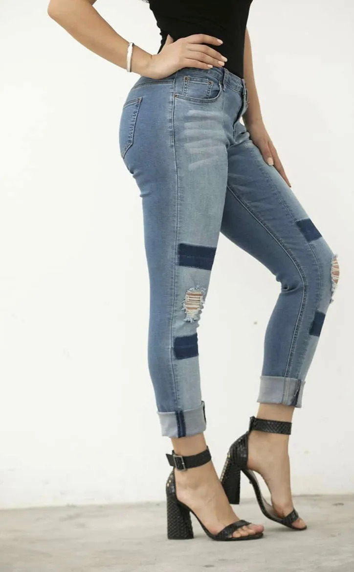 DISTRESSED JEANS JN-09