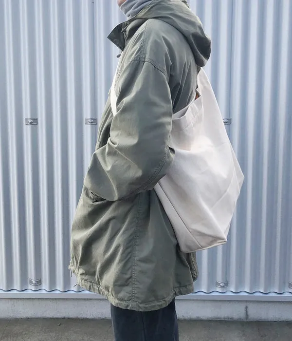 ERA./BIG SHOULDER BAG (WHITE)