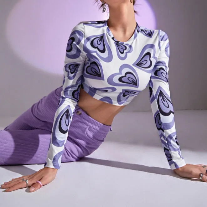 Fashion Trendy High Street Style Crop Top