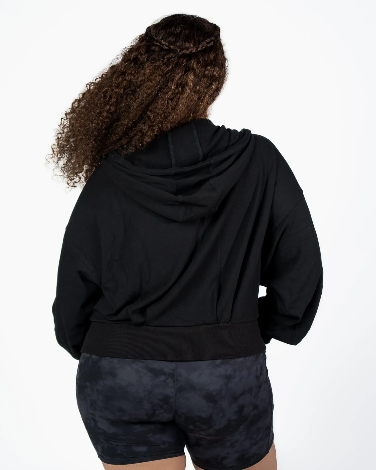 Gabi Zip Up - Black
