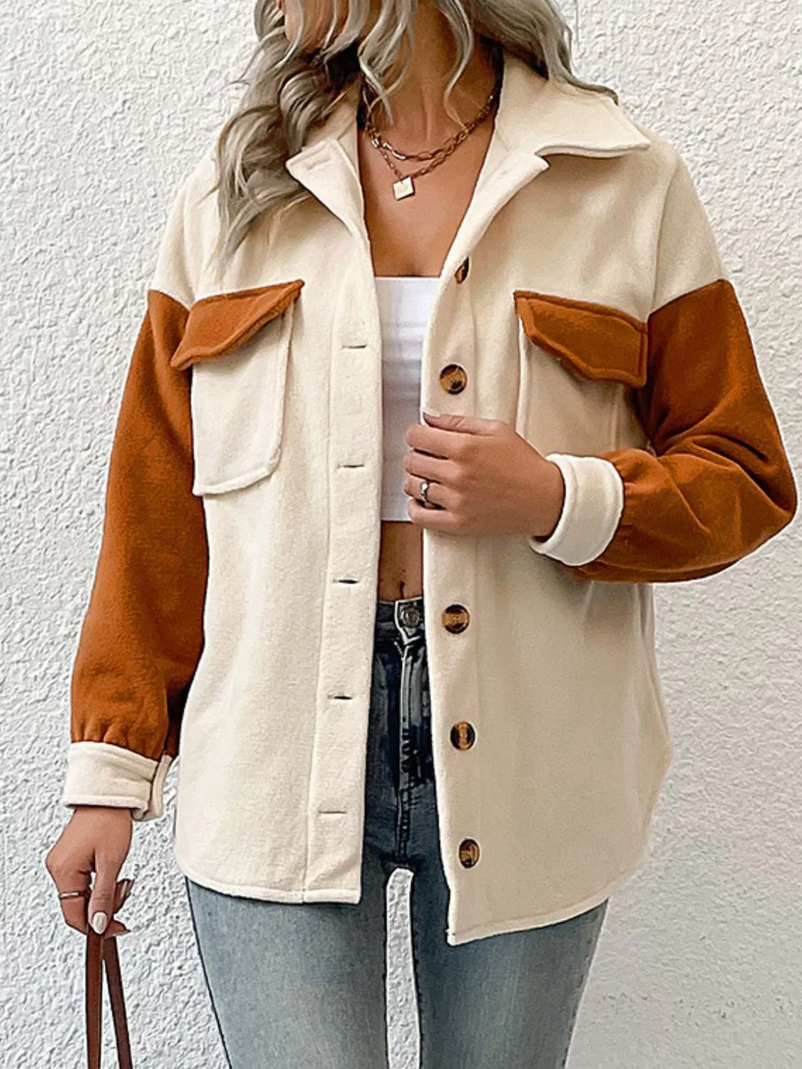 Happy Comfort Button-Up Jacket