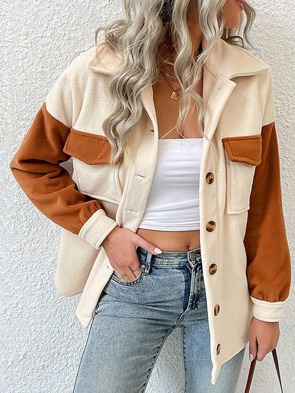 Happy Comfort Button-Up Jacket