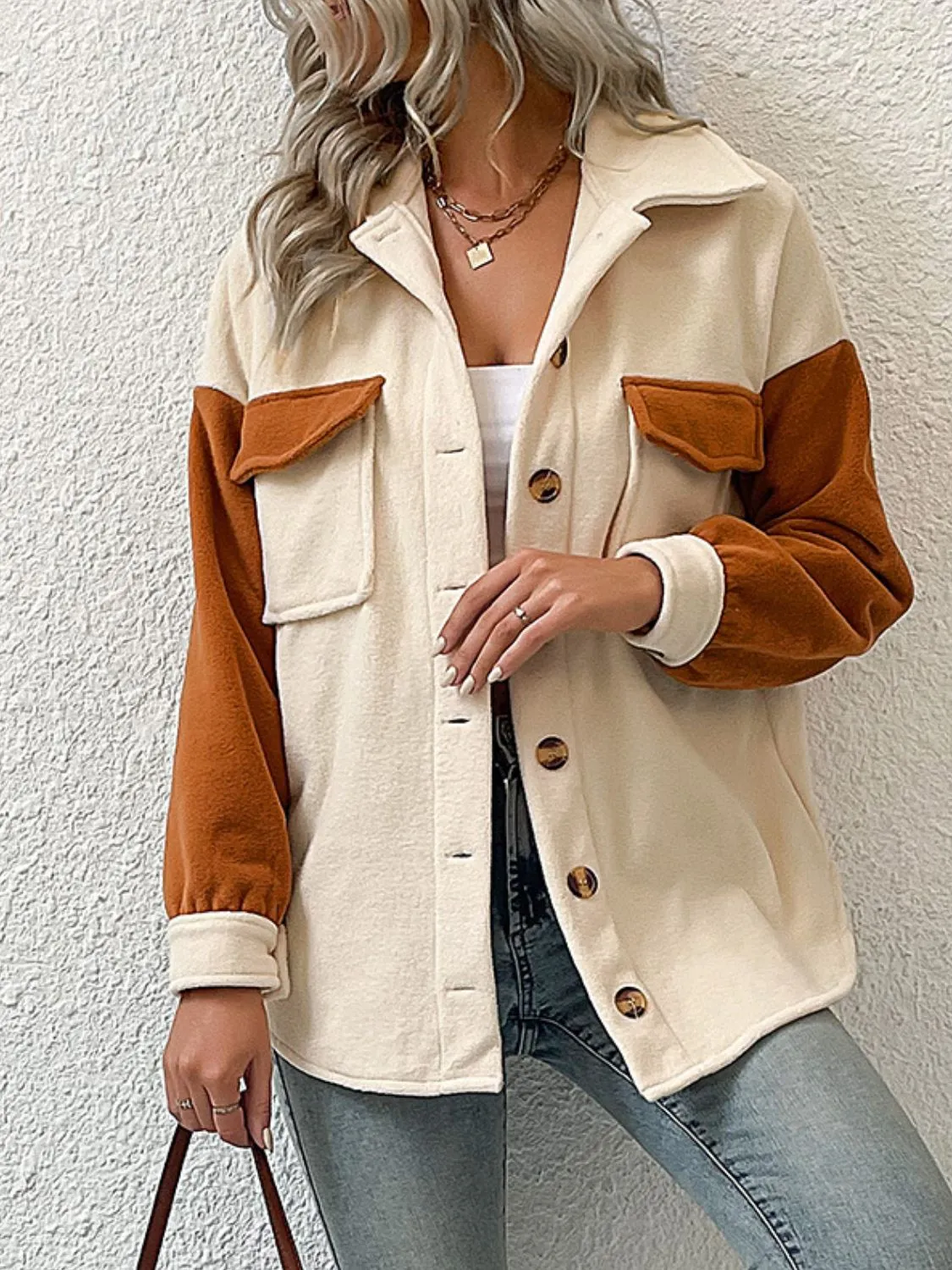 Happy Comfort Button-Up Jacket