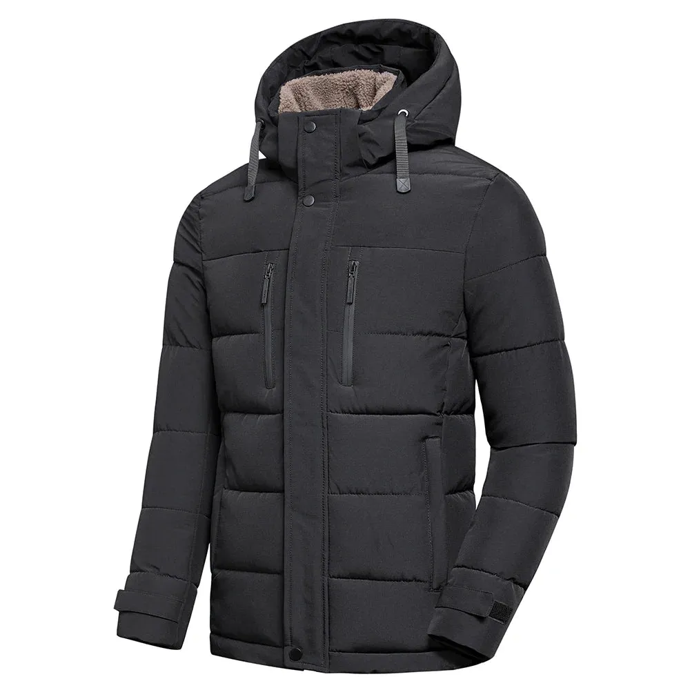 Heren Winterparka - Warm en Praktisch - Voor Dagelijks Gebruik en Buitenactiviteiten