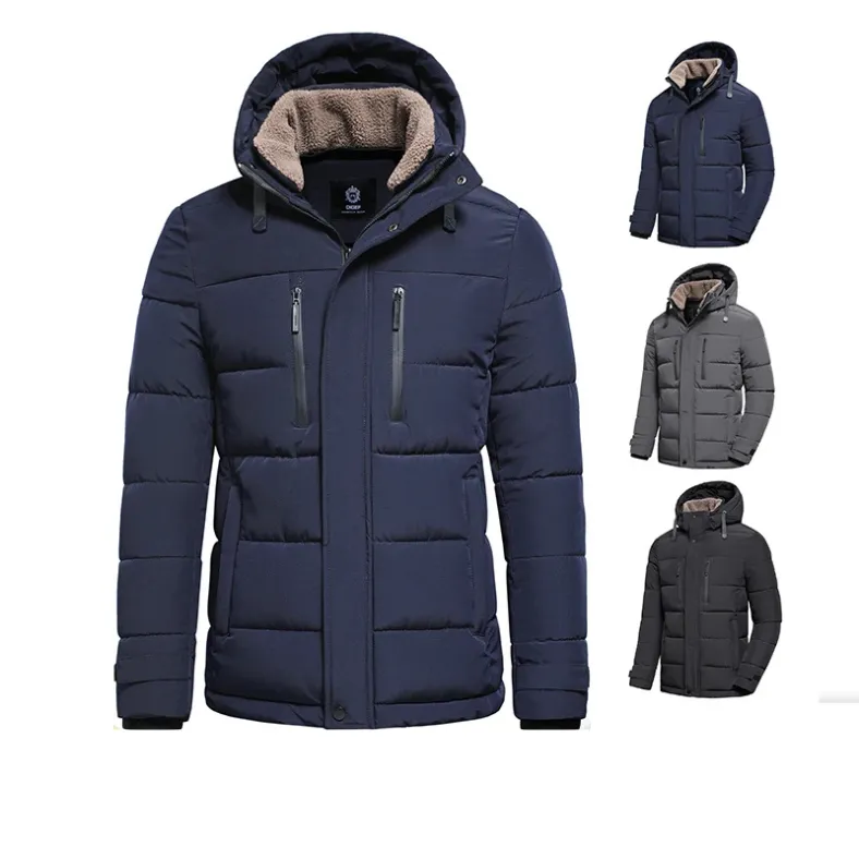 Heren Winterparka - Warm en Praktisch - Voor Dagelijks Gebruik en Buitenactiviteiten