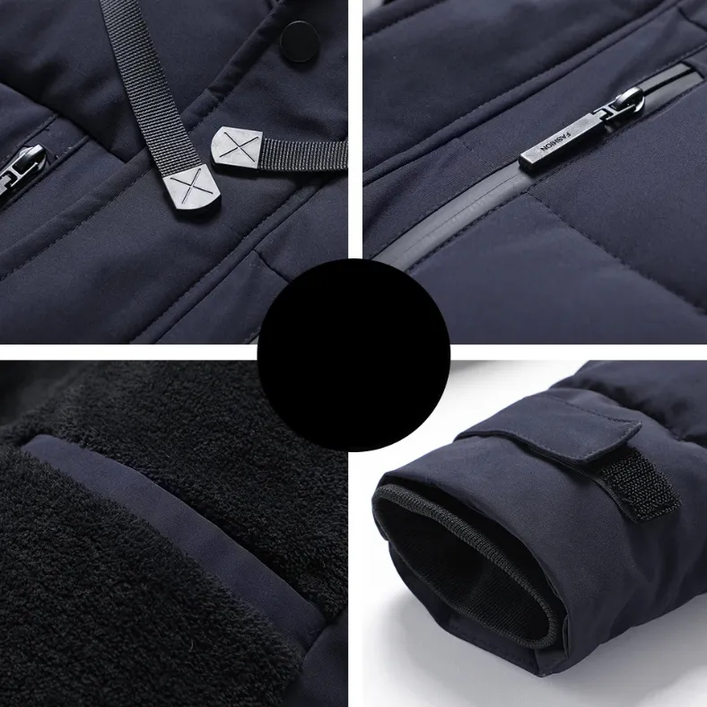 Heren Winterparka - Warm en Praktisch - Voor Dagelijks Gebruik en Buitenactiviteiten