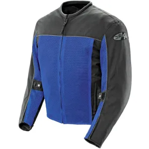 Joe Rocket Velocity Mens Mesh Jacket Blue/Black
