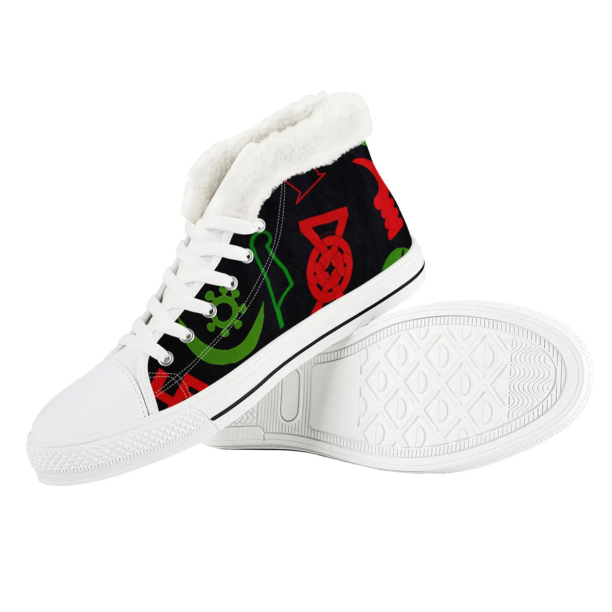 KMT WORLD WINTER HIGH TOP CANVAS SHOES