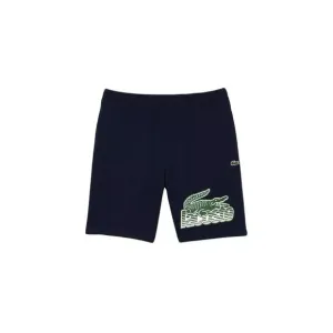 Lacoste REGULAR FIT GRAPHIC SHORTS Men’s - NAVY BLUE- 166