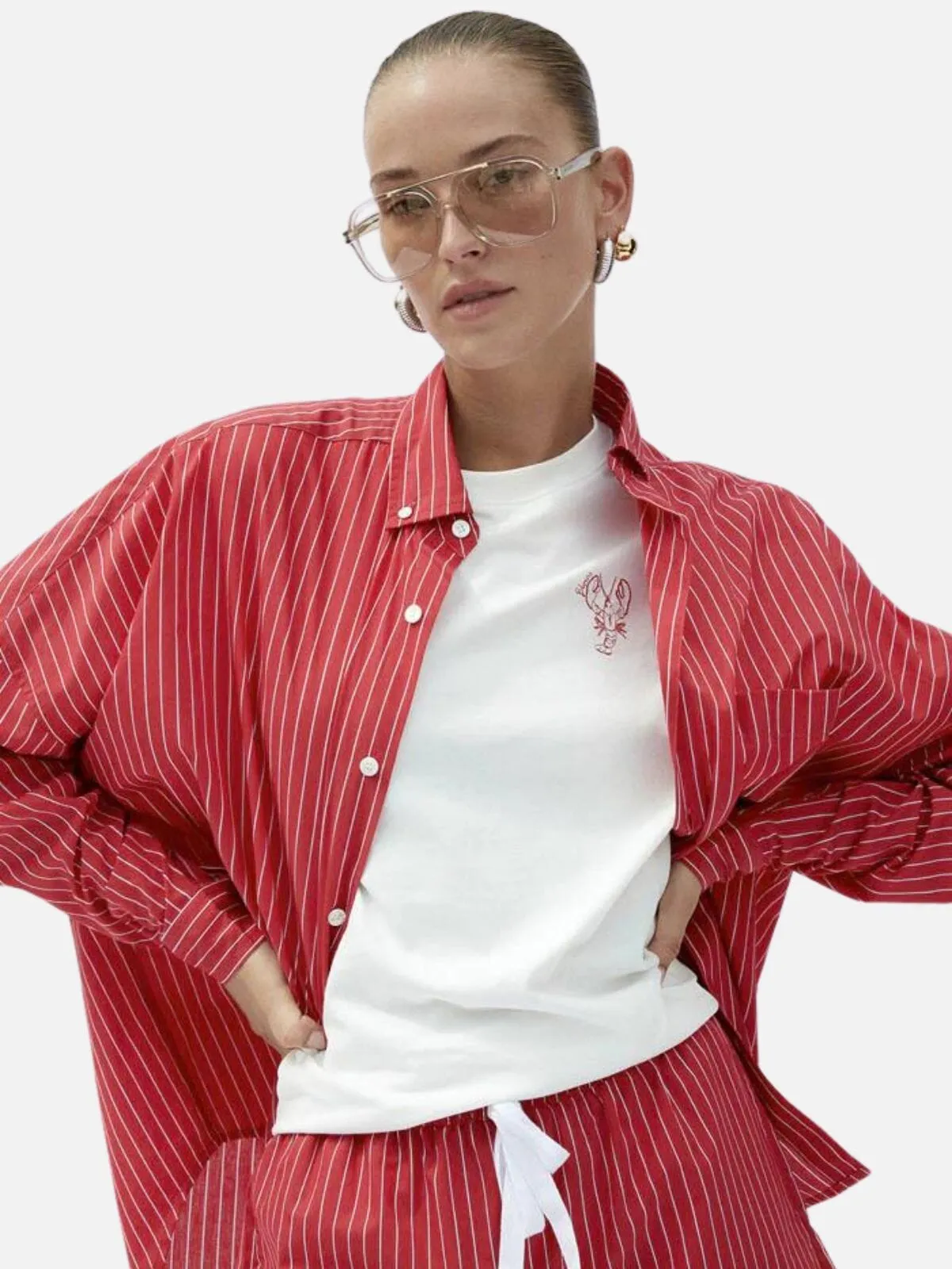 Lobster Tee - White