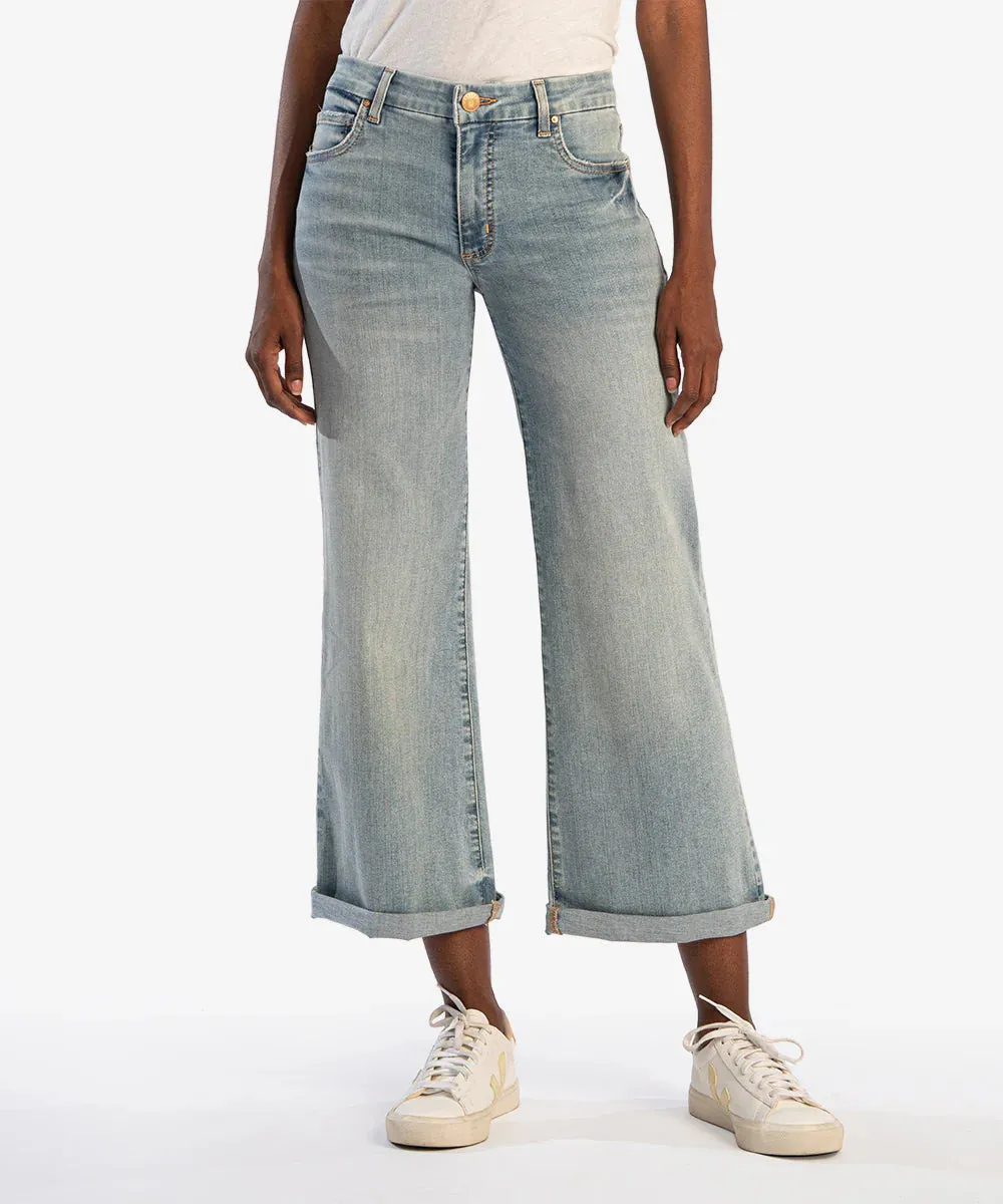 Meg Mid Rise Wide Leg