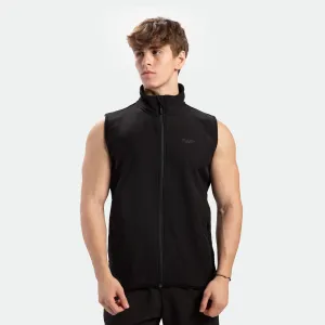 MEN MATRIXT ZIP VEST(BLACK)