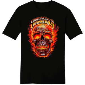 Men's J Blaze Skull Black T