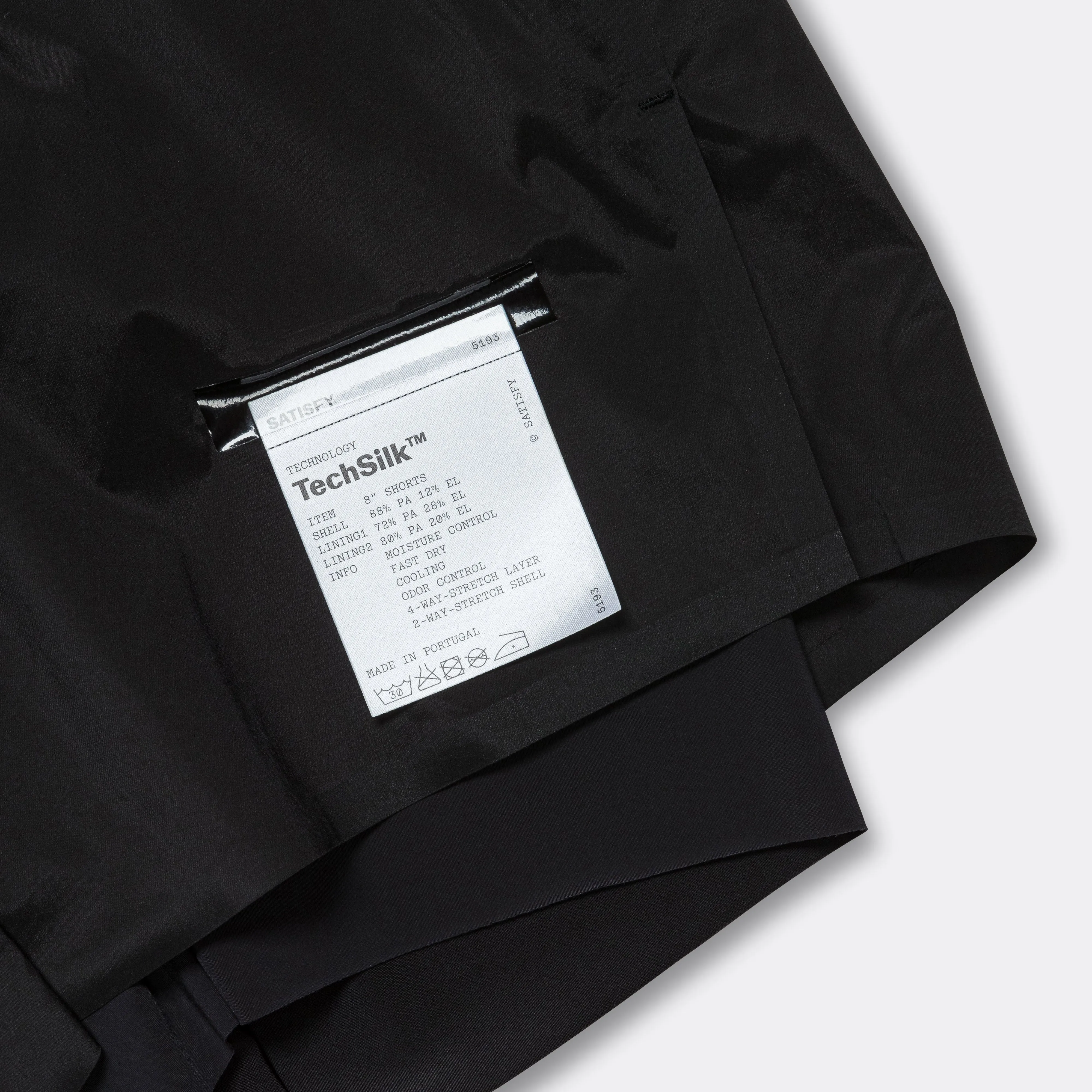 Mens TechSilk™ 8" Shorts - Black