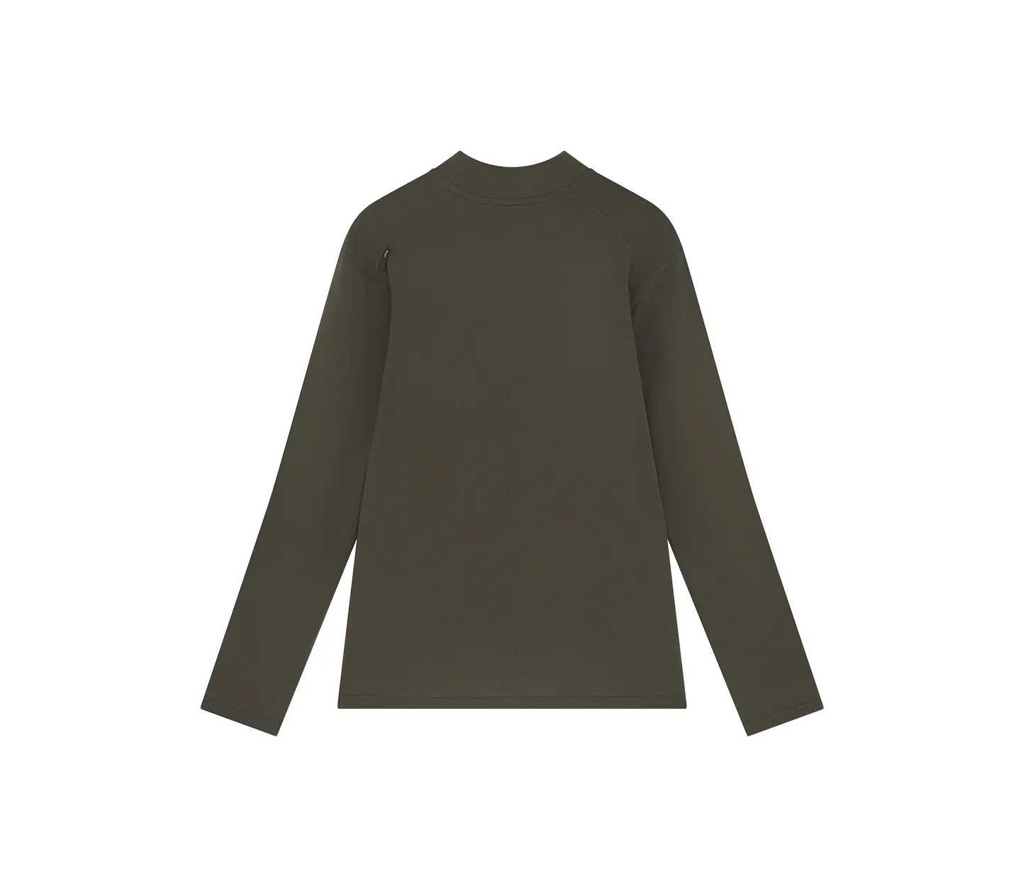 Men's WoolTech Mock Neck | Dark Olive