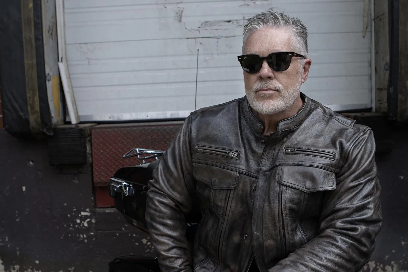 Milwaukee Leather MLM1508 Men's Distressed Brown Leather Motorcycle