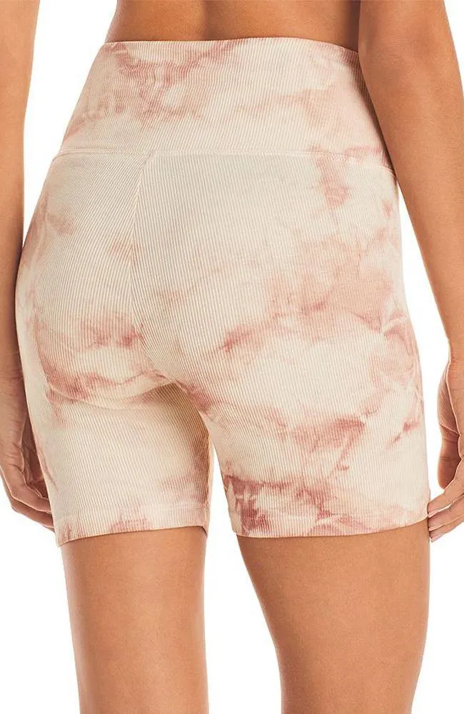 Mocha Tie Dye Sleep Shorts