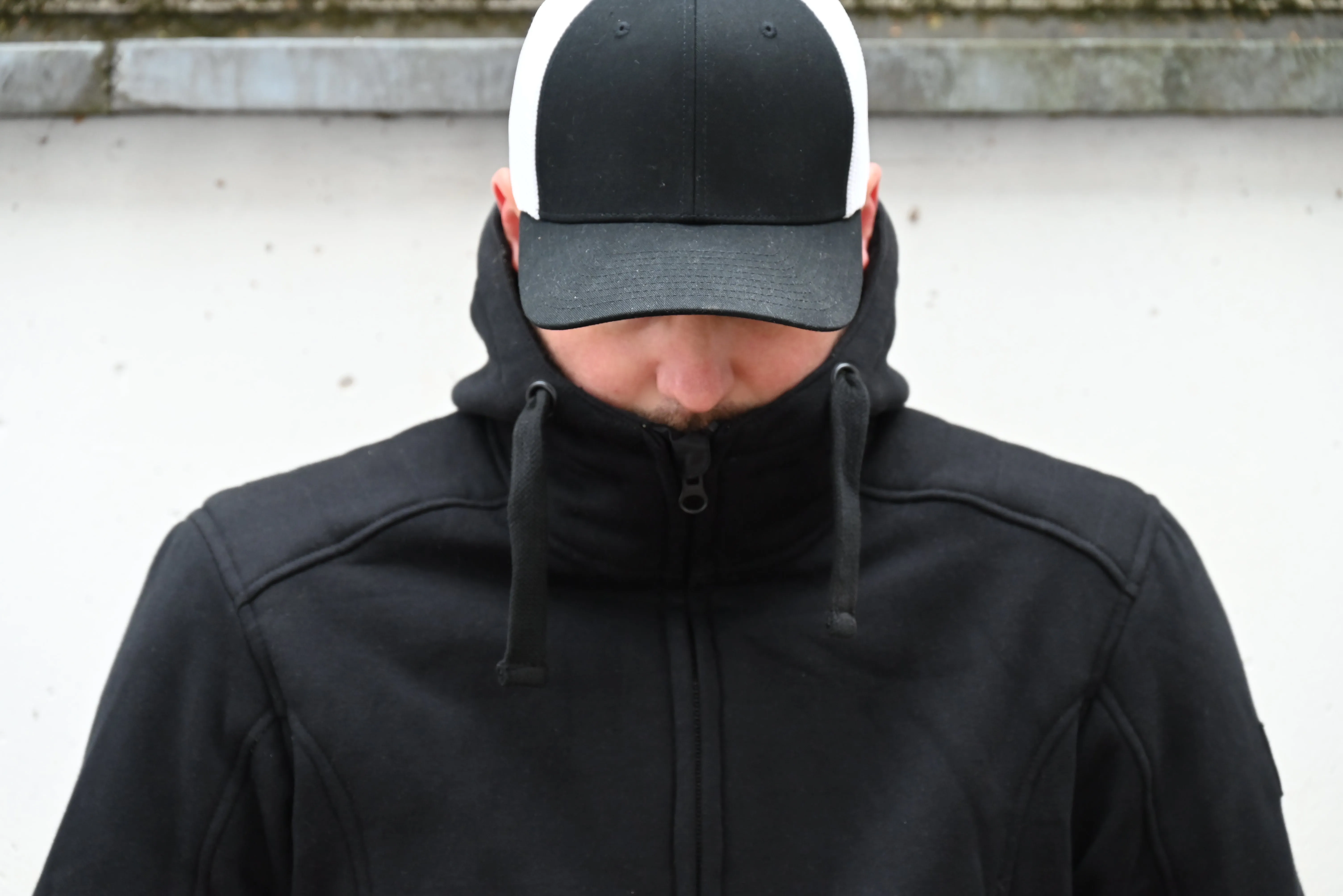 Motorrad Hoodie Zipper Blackster