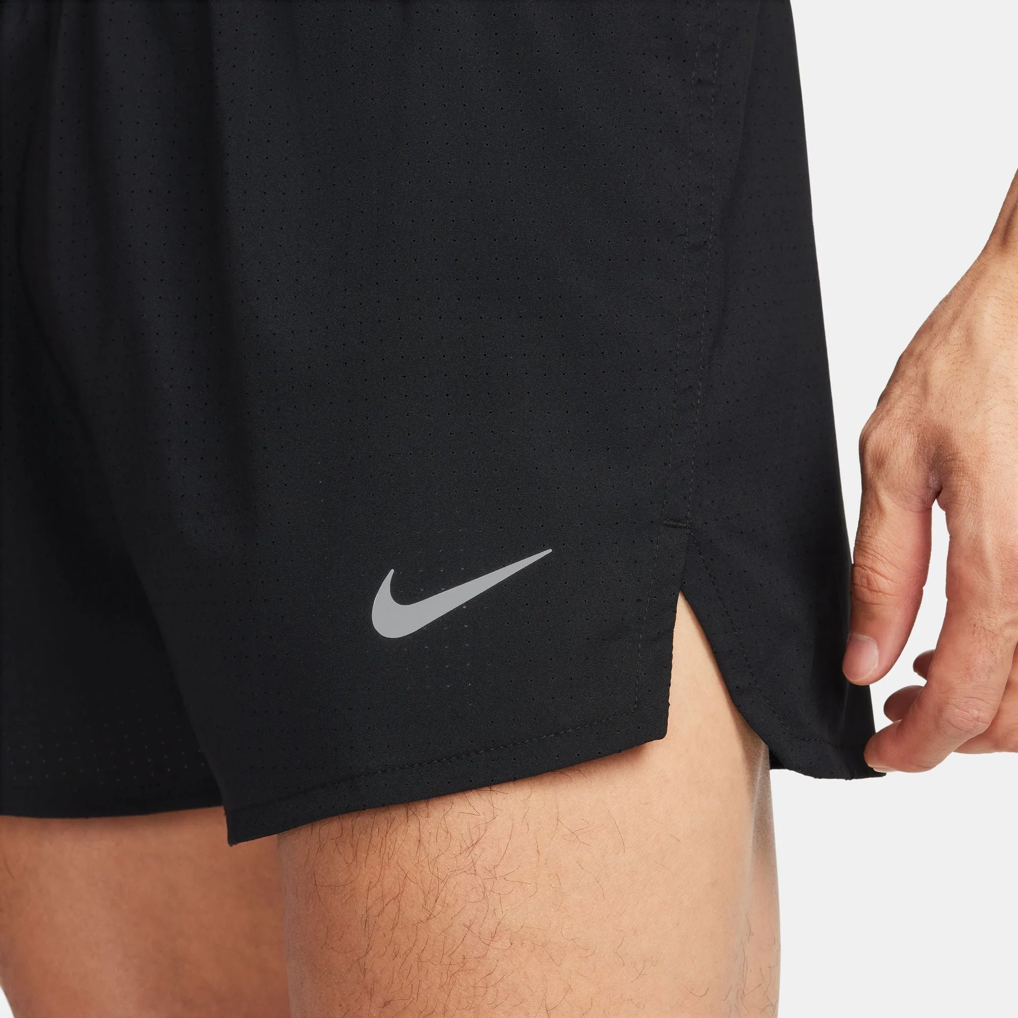 Nike Men's Fast Dri-FIT 3 Inch Shorts Black / Black
