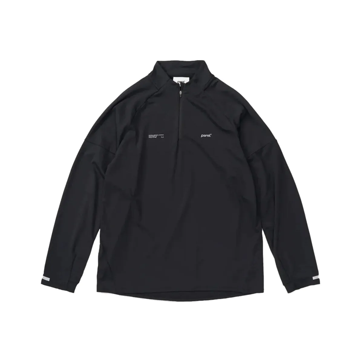 Parel Studios Sport L-S Zip - Black