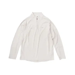 Parel Studios Sport L-S Zip - Cream