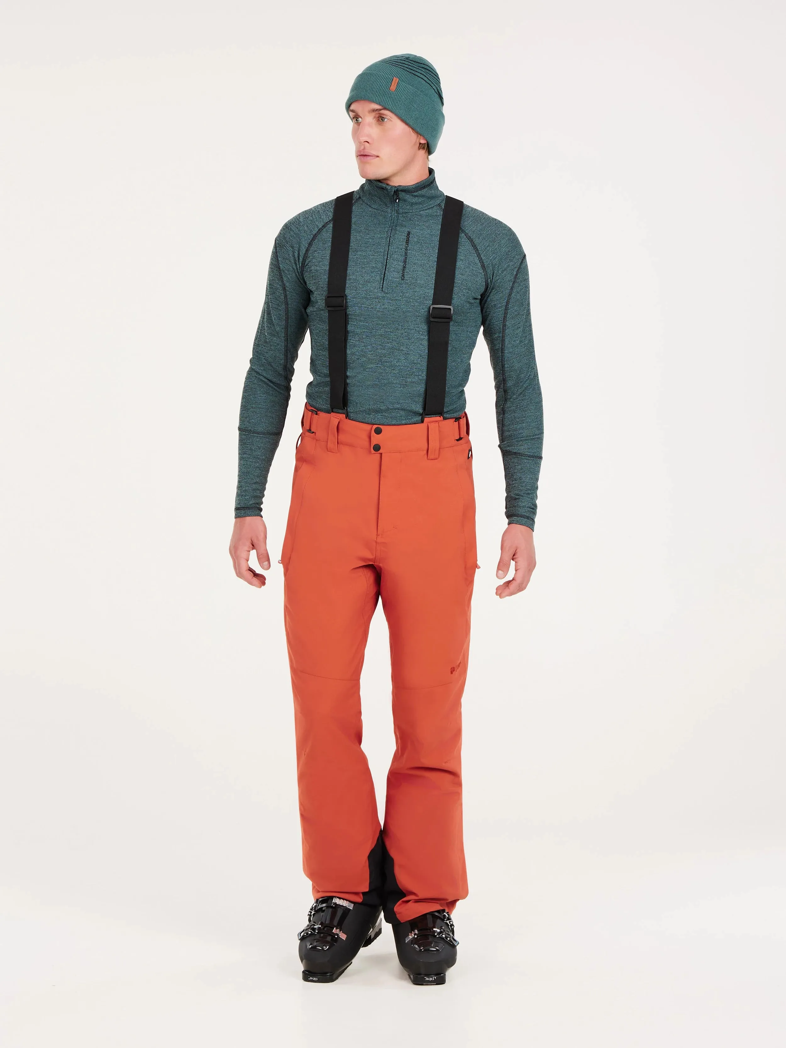 Protest Owen Pants Mens 2024 Brick Orange