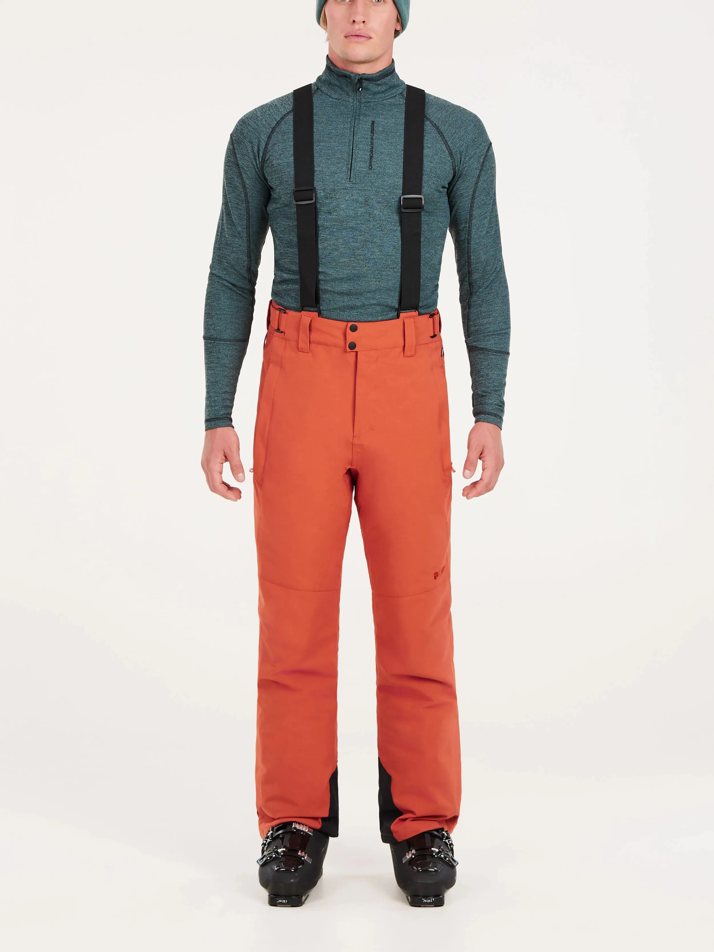 Protest Owen Pants Mens 2024 Brick Orange