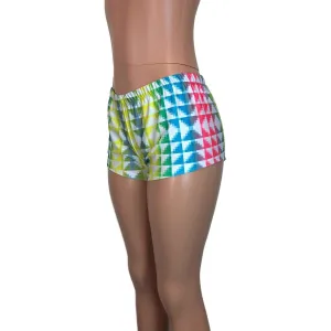 Rave Shorts - Neon Tetris
