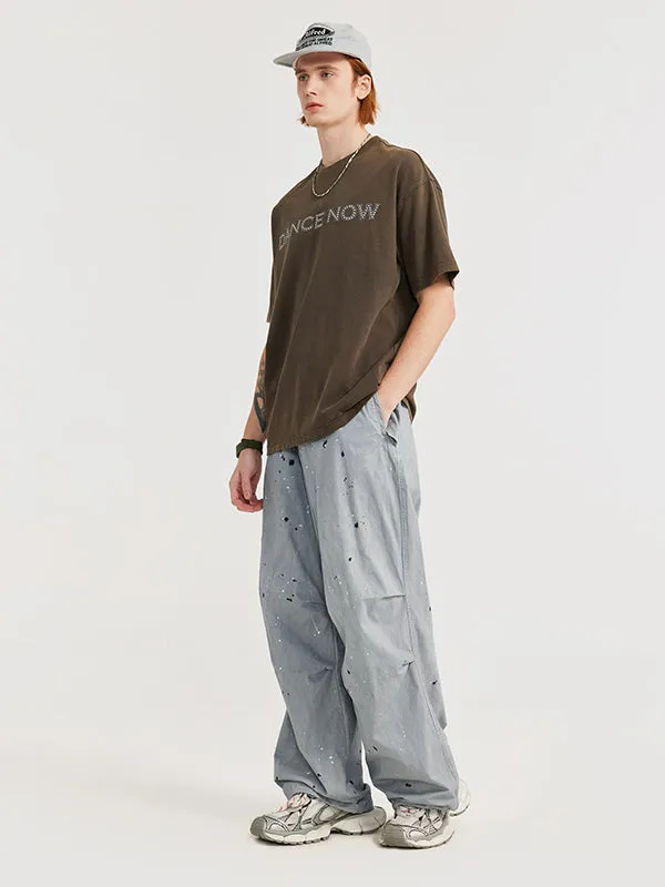 Splash Ink Style Paratrooper Pants