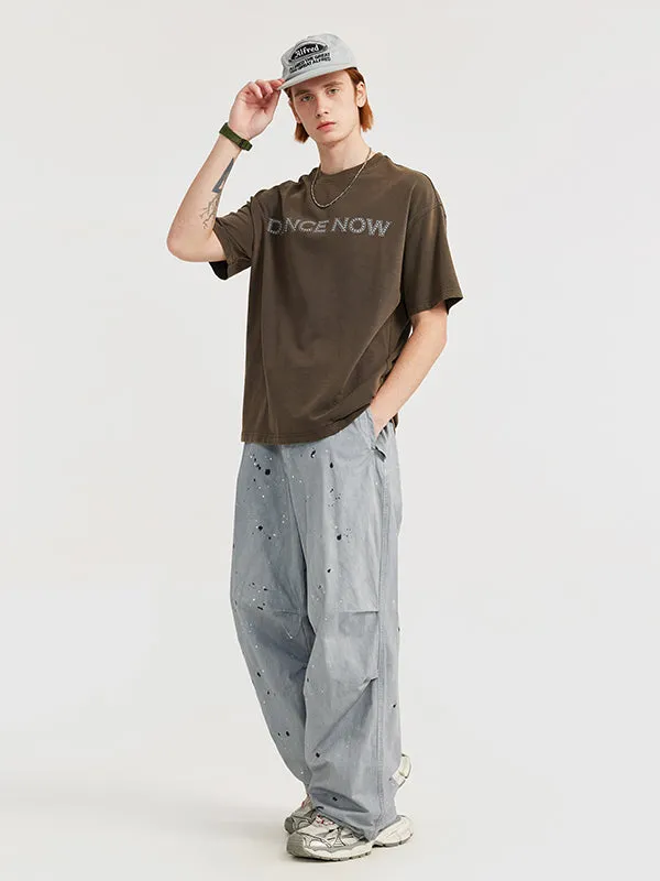 Splash Ink Style Paratrooper Pants