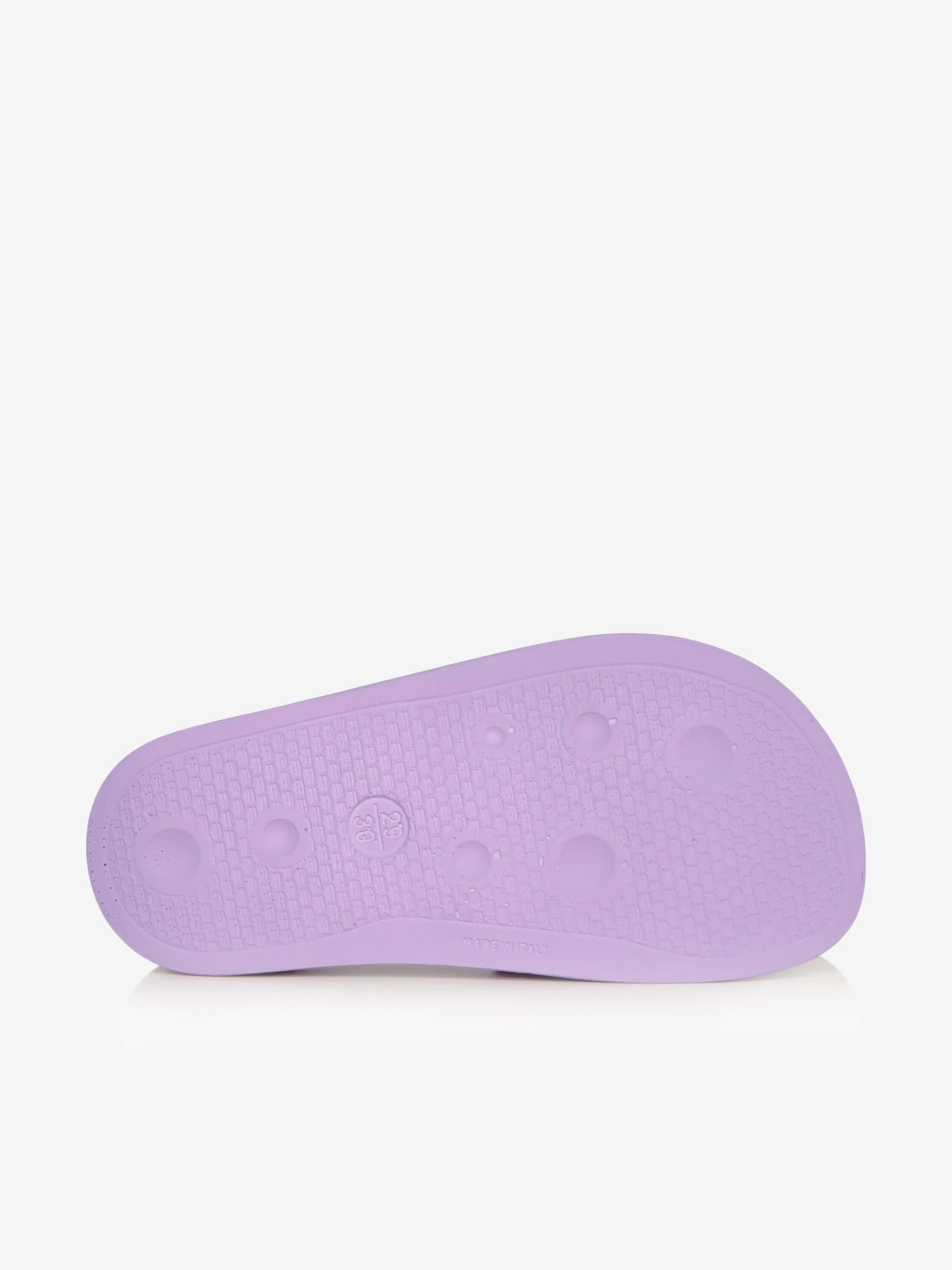Versace Girls Medusa Logo Sliders in Lilac