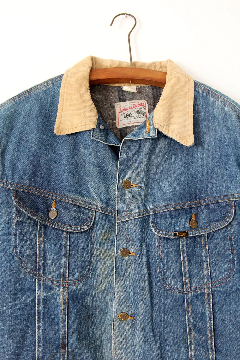 vintage 70s Lee Storm Rider vest