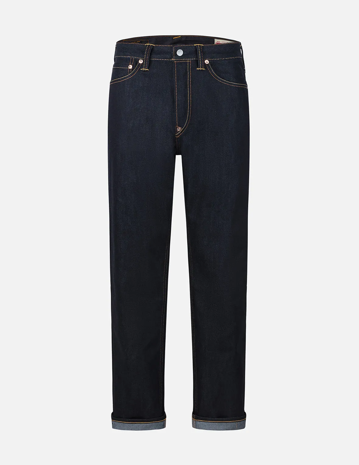 Yellow Seagull Print Regular Fit Jeans #2000