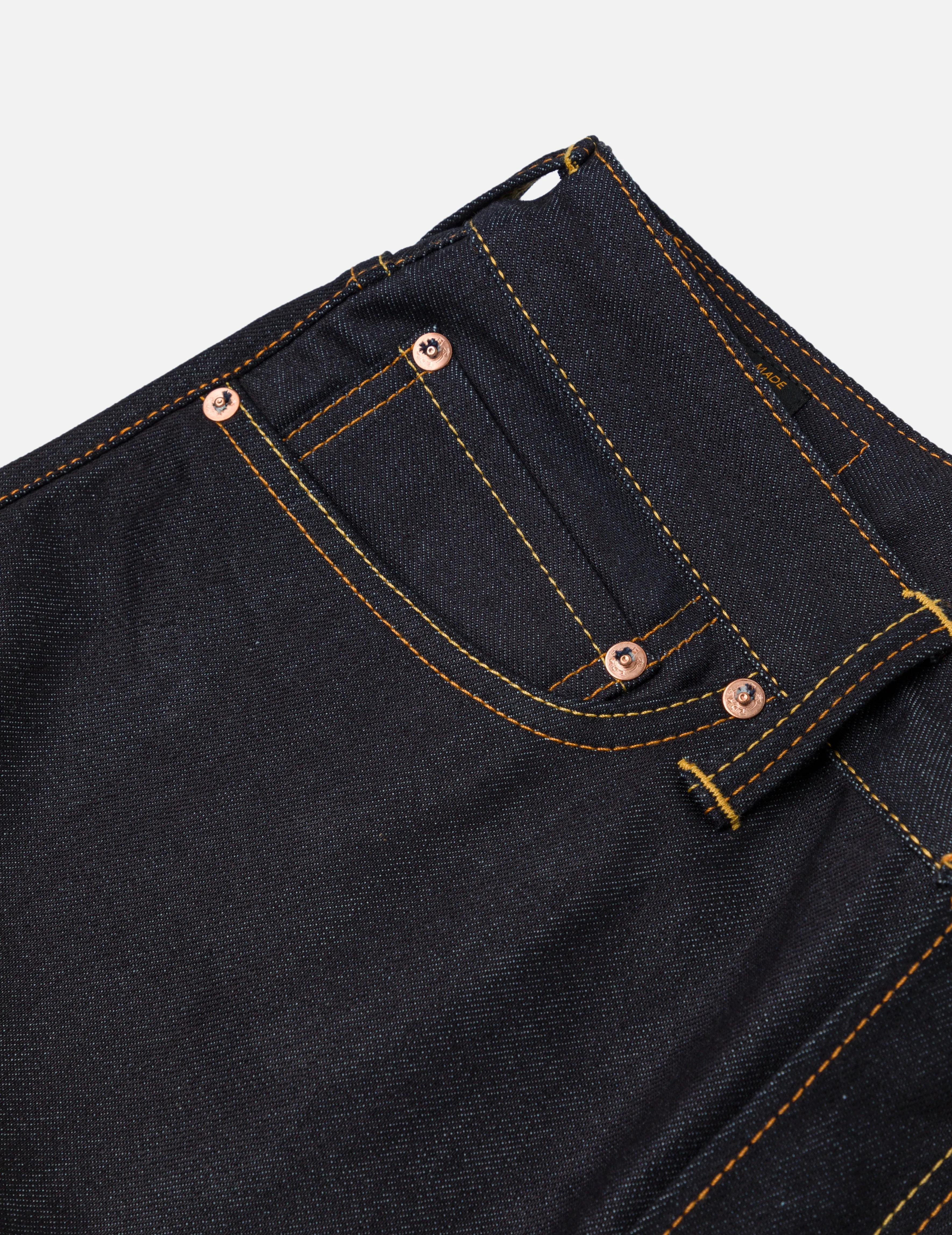 Yellow Seagull Print Regular Fit Jeans #2000