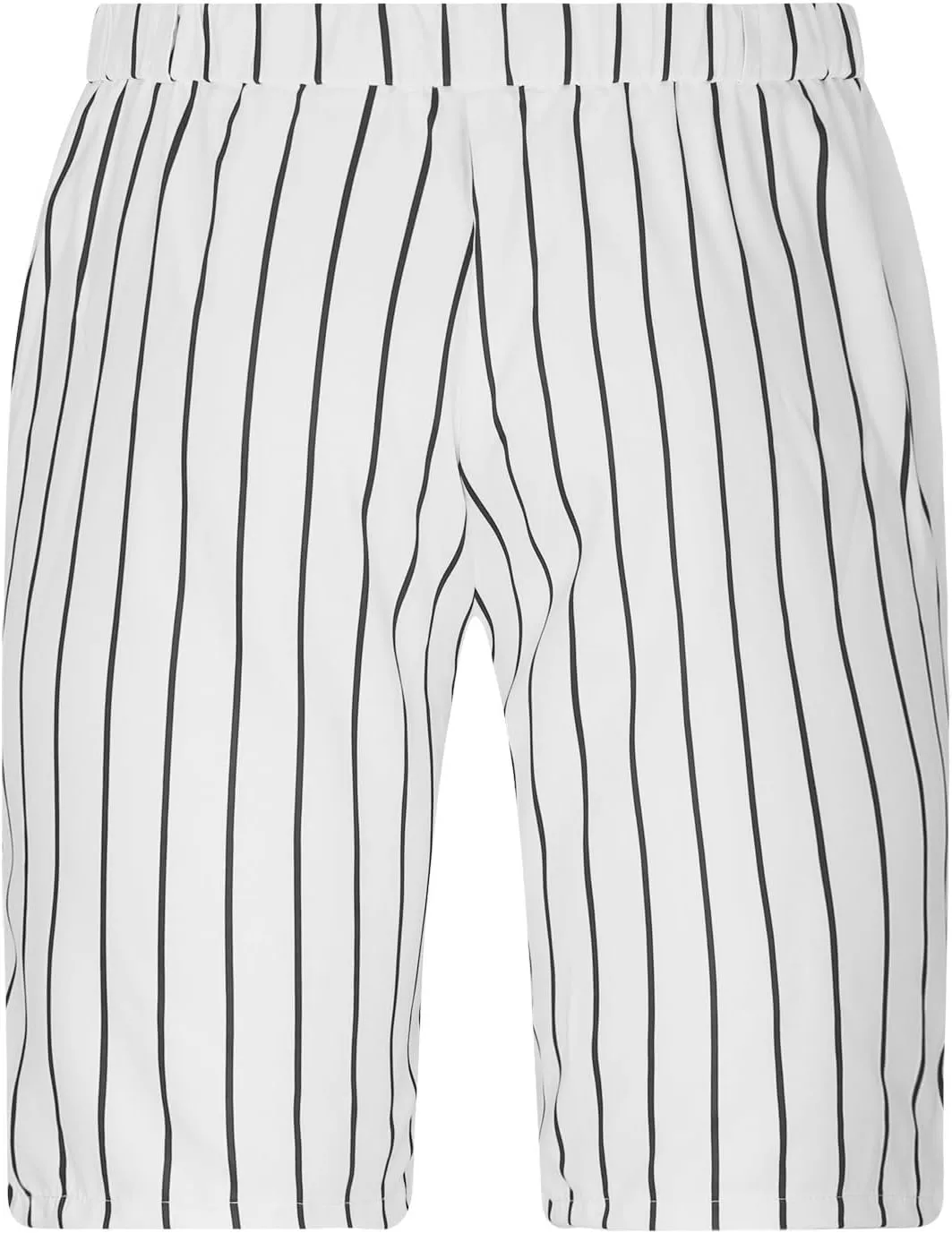 Zeiyignr Men's Striped Casual Dress Work Shorts with Pockets Light Weight Stretch Slim Fit Quick Dry Golf Shorts for Men